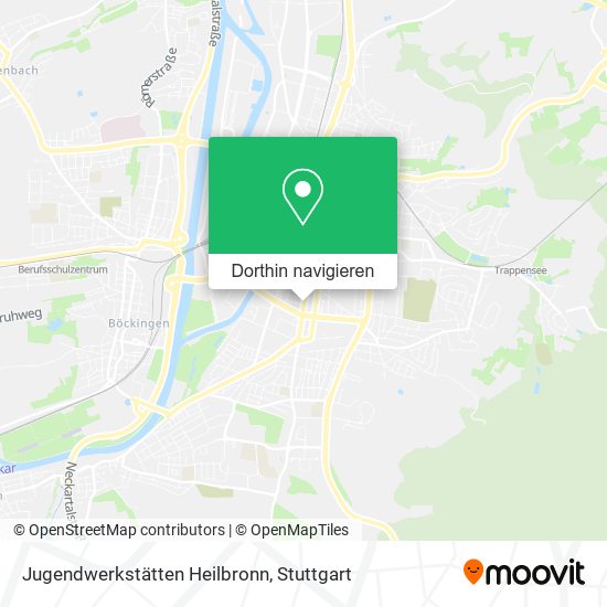 Jugendwerkstätten Heilbronn Karte