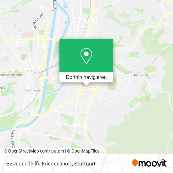 Ev.Jugendhilfe Friedenshort Karte