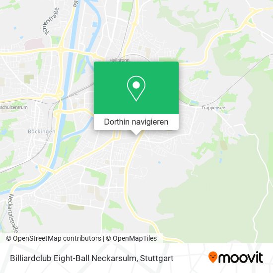 Billiardclub Eight-Ball Neckarsulm Karte