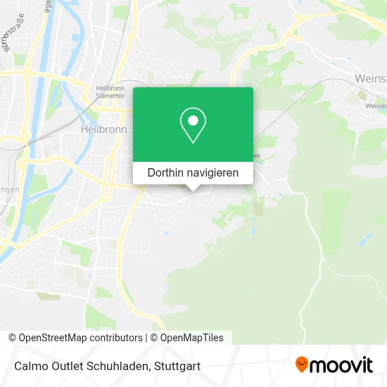 Calmo Outlet Schuhladen Karte