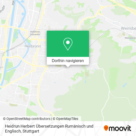 Heidrun Herbert Übersetzungen Rumänisch und Englisch Karte