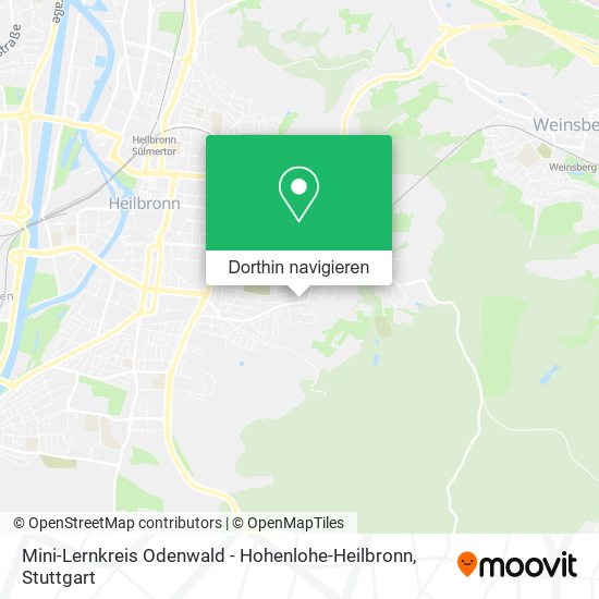 Mini-Lernkreis Odenwald - Hohenlohe-Heilbronn Karte