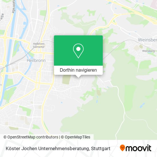 Köster Jochen Unternehmensberatung Karte