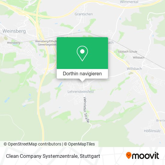 Clean Company Systemzentrale Karte