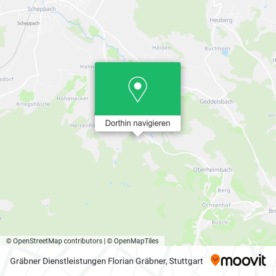 Gräbner Dienstleistungen Florian Gräbner Karte