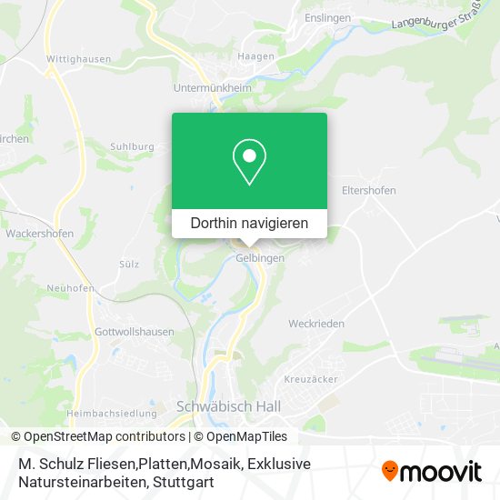 M. Schulz Fliesen,Platten,Mosaik, Exklusive Natursteinarbeiten Karte