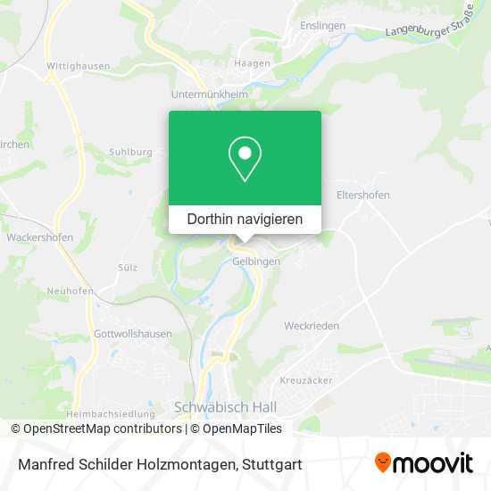 Manfred Schilder Holzmontagen Karte
