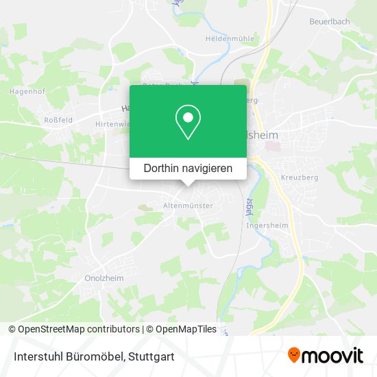 Interstuhl Büromöbel Karte