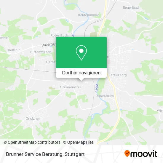 Brunner Service Beratung Karte