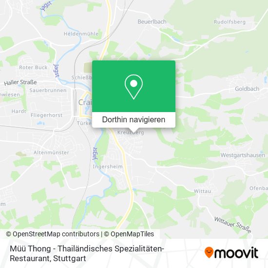 Müü Thong - Thailändisches Spezialitäten-Restaurant Karte