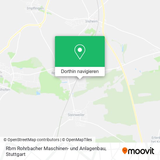Rbm Rohrbacher Maschinen- und Anlagenbau Karte