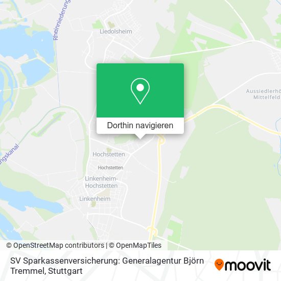SV Sparkassenversicherung: Generalagentur Björn Tremmel Karte