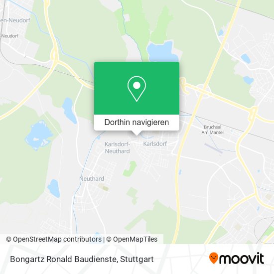 Bongartz Ronald Baudienste Karte