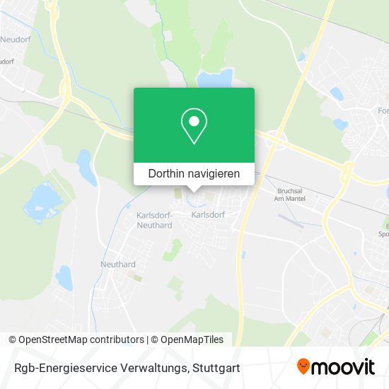 Rgb-Energieservice Verwaltungs Karte