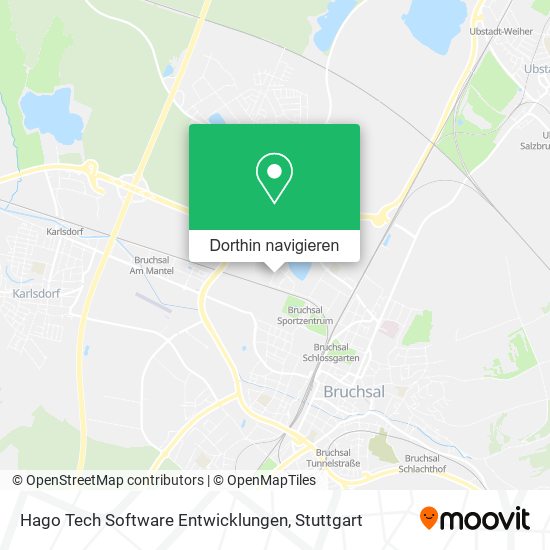 Hago Tech Software Entwicklungen Karte