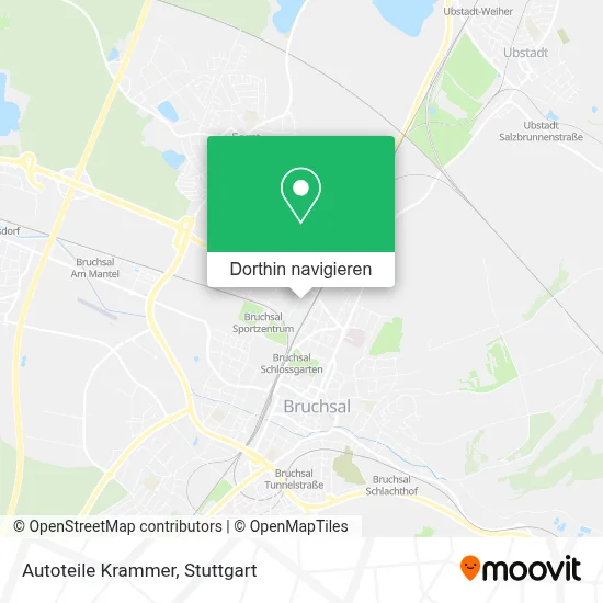 Autoteile Krammer Karte