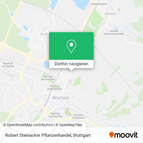 Robert Steinacker Pflanzenhandel Karte