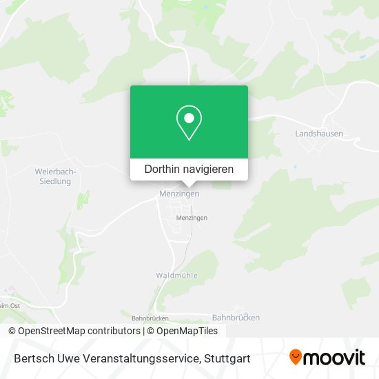 Bertsch Uwe Veranstaltungsservice Karte