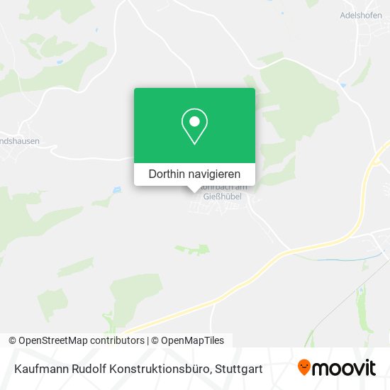 Kaufmann Rudolf Konstruktionsbüro Karte