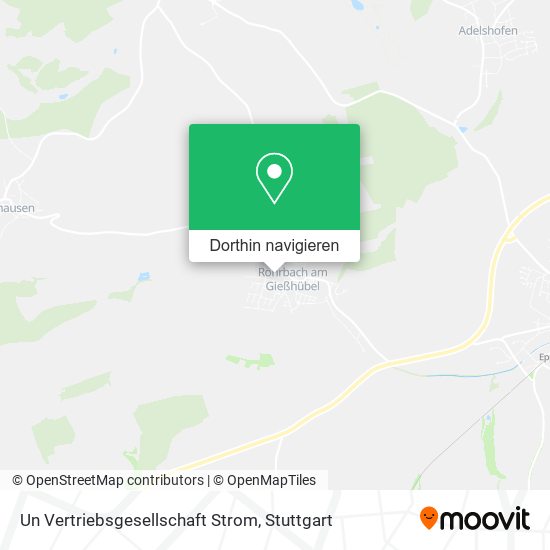 Un Vertriebsgesellschaft Strom Karte