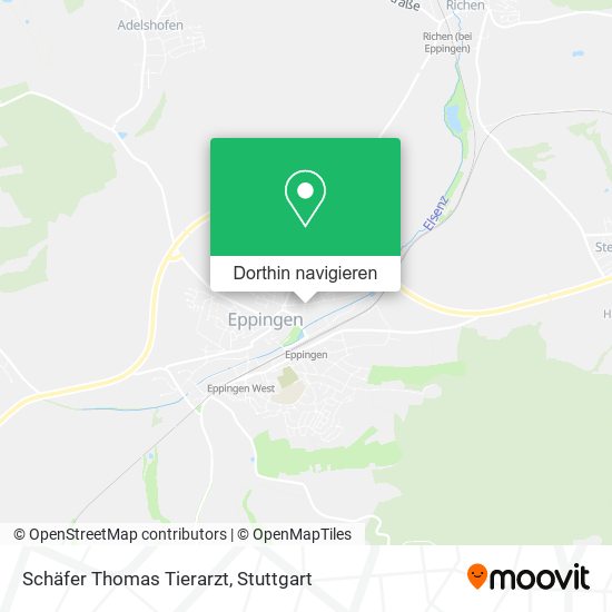 Schäfer Thomas Tierarzt Karte