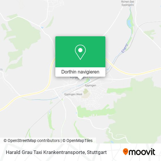 Harald Grau Taxi Krankentransporte Karte