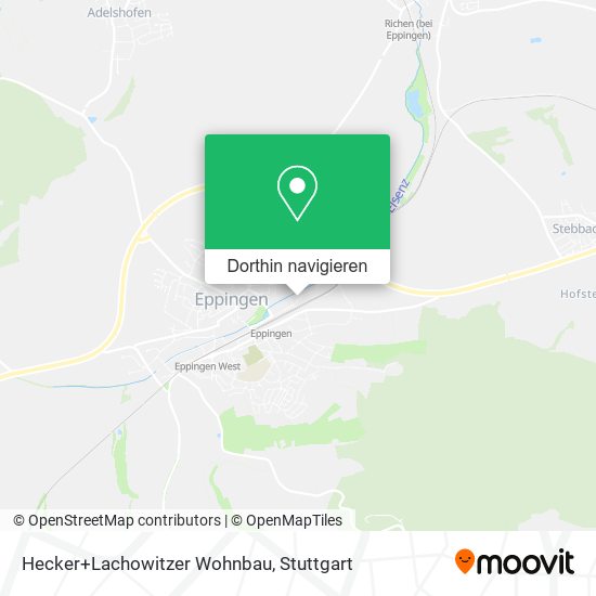 Hecker+Lachowitzer Wohnbau Karte