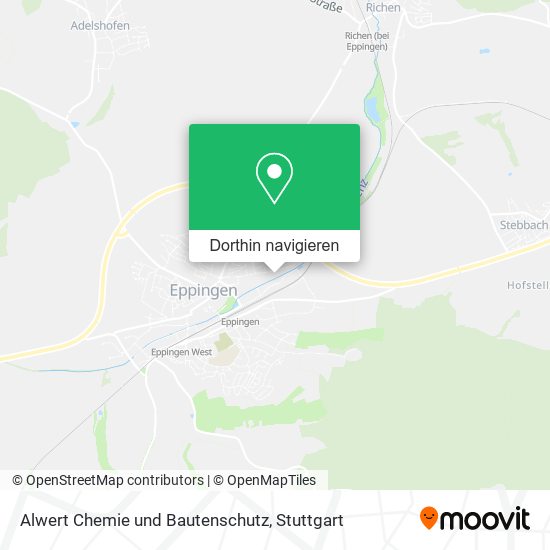 Alwert Chemie und Bautenschutz Karte