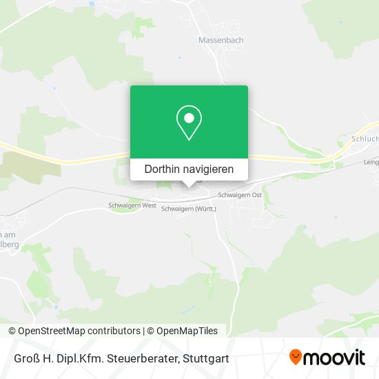 Groß H. Dipl.Kfm. Steuerberater Karte