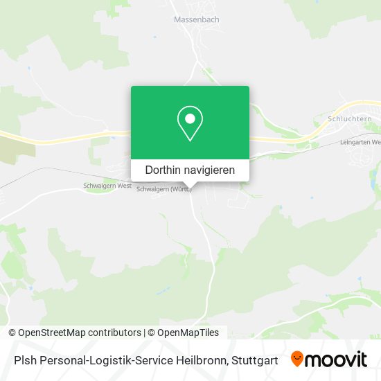 Plsh Personal-Logistik-Service Heilbronn Karte