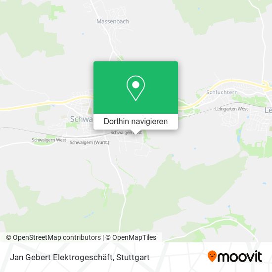 Jan Gebert Elektrogeschäft Karte