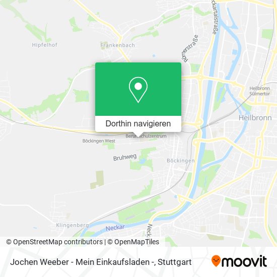 Jochen Weeber - Mein Einkaufsladen - Karte