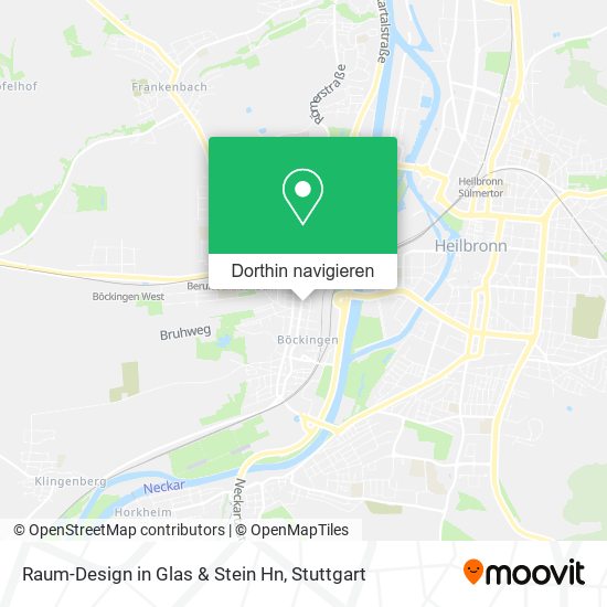 Raum-Design in Glas & Stein Hn Karte