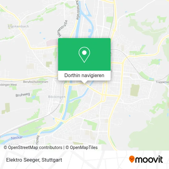 Elektro Seeger Karte