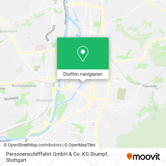 Personenschifffahrt GmbH & Co. KG Stumpf Karte