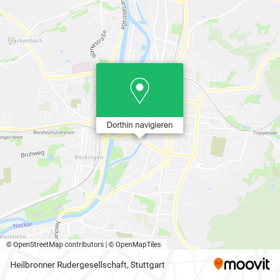 Heilbronner Rudergesellschaft Karte