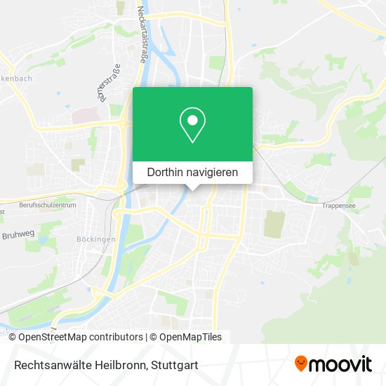 Rechtsanwälte Heilbronn Karte