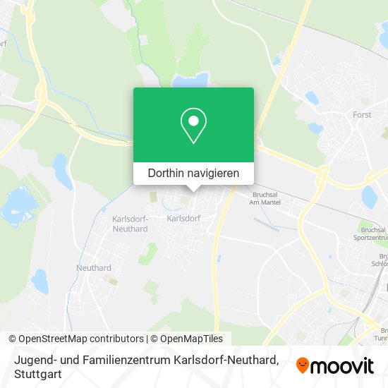 Jugend- und Familienzentrum Karlsdorf-Neuthard Karte