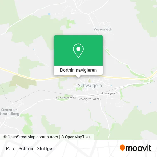 Peter Schmid Karte