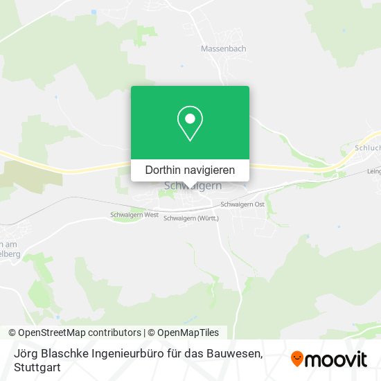 Jörg Blaschke Ingenieurbüro für das Bauwesen Karte