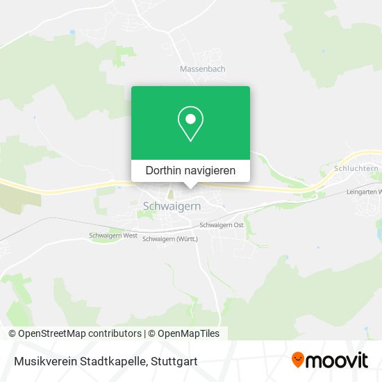 Musikverein Stadtkapelle Karte