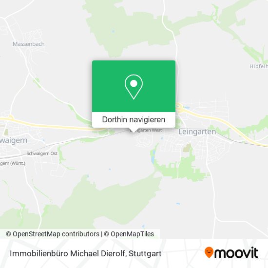 Immobilienbüro Michael Dierolf Karte