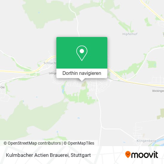 Kulmbacher Actien Brauerei Karte