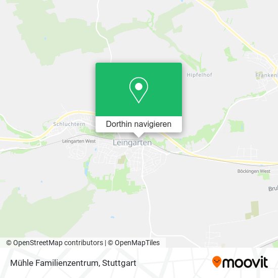 Mühle Familienzentrum Karte