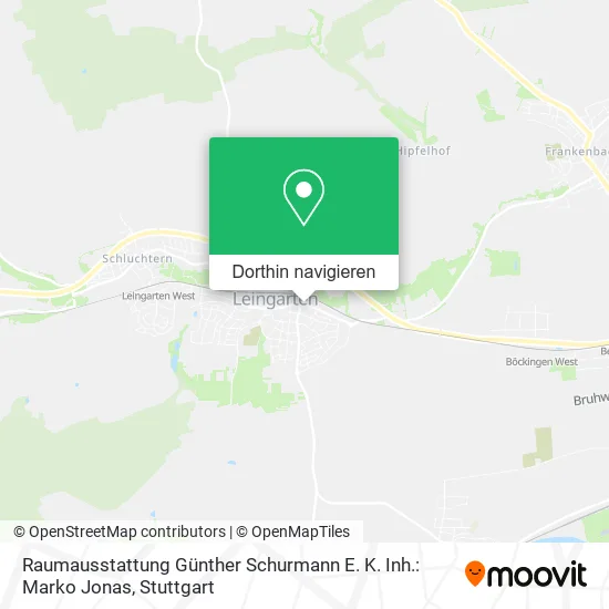 Raumausstattung Günther Schurmann E. K. Inh.: Marko Jonas Karte