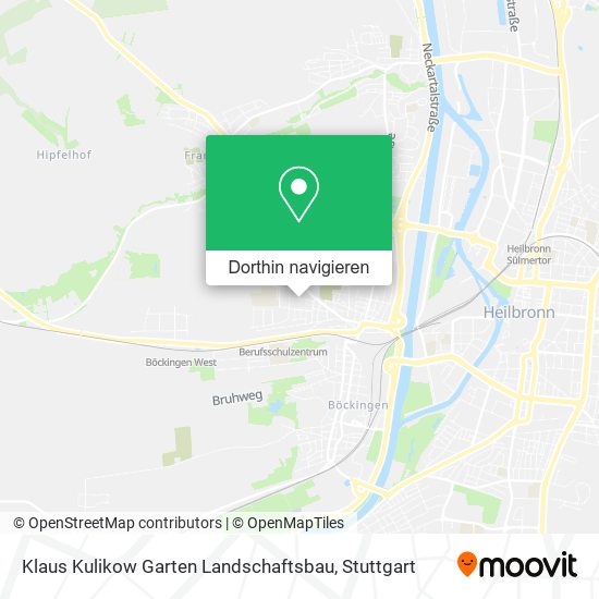 Klaus Kulikow Garten Landschaftsbau Karte