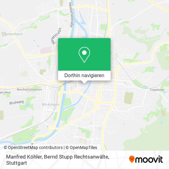Manfred Köhler, Bernd Stupp Rechtsanwälte Karte