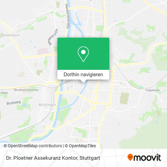 Dr. Ploetner Assekuranz Kontor Karte
