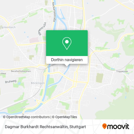 Dagmar Burkhardt Rechtsanwältin Karte