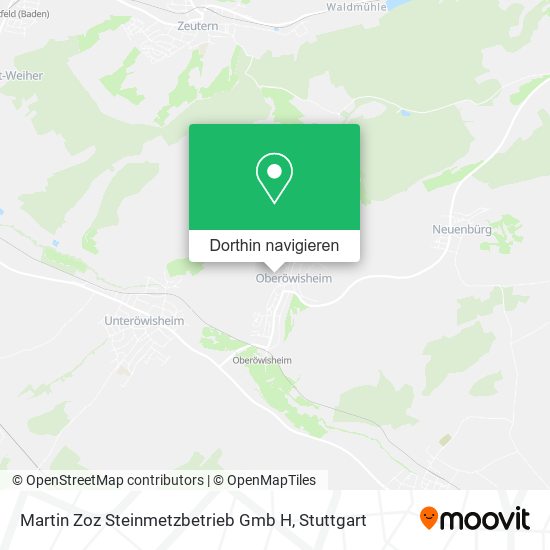 Martin Zoz Steinmetzbetrieb Gmb H Karte